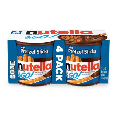 NUTELLA Nu & Go T4 Pretzel, PK6 80404